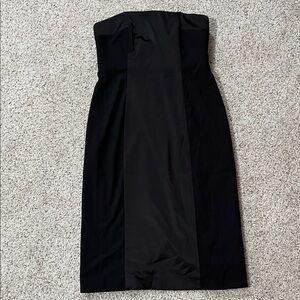 Vince camuto size 10 Elegant Black Strapless Dress